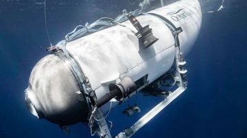 Imagem do submarino - Divulgação/OceanGate
