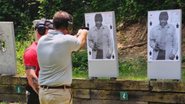 Imagem de homem negro foi utilizada em treinamento de tiro - Dvivulgação / NBC News