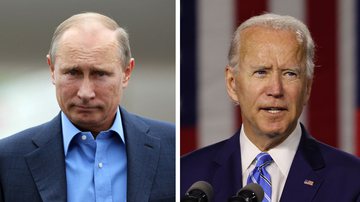 Vladimir Putin e Joe Biden - Getty Images