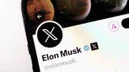 Página de Elon Musk exibe novo logo de sua rede social - Getty Images
