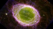 Nebulosa do Anel - Divulgação / NASA, ESA, CSA, JWST Ring Nebula Team