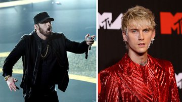 Eminem e Machine Gun Kelly - Getty Images