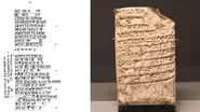 Á esquerda, carta do jovem Iddin-sin à sua mãe; à direita, carta de Hamurabi ao pai de Iddin-sin - Wikimedia Commons/Georges Dossin; Zunkir