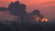 Bombardeamento em Gaza - Getty Images