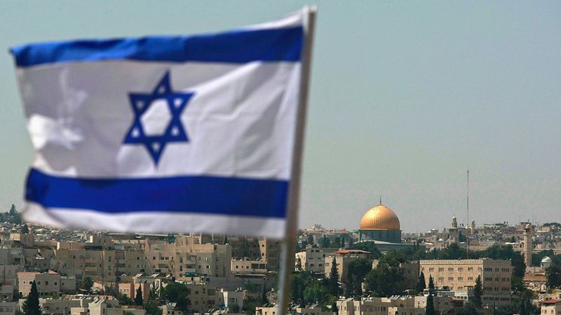 Bandeira de Israel sobre Jerusalém - Getty Images