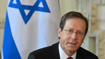 O presidente de Israel, Isaac Herzog - Getty Images