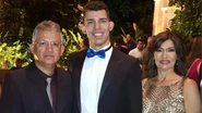 Denirson Paes, o filho Danilo e a esposa, Jussara Paes - Divulgação/Redes sociais