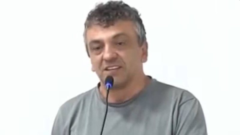 O vereador Léo Mota - Divulgação/vídeo/Twitter