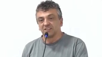 O vereador Léo Mota - Divulgação/vídeo/Twitter