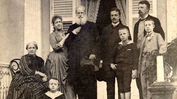 Última foto da família imperial brasileira - Wikimedia Commons/Otto Hees