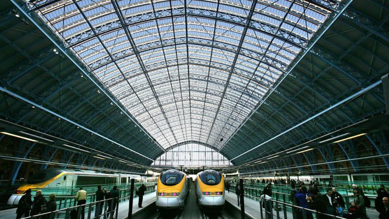 Trens da Eurostar em Londres - Getty Images