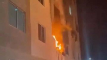 Explosão deixou 8 feridos - Divulgação/vídeo
