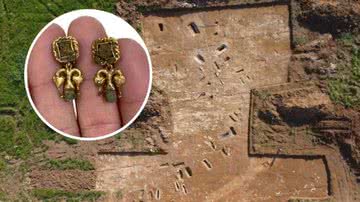 Esqueletos foram encontrados na região da Tarquinia - Divulgação/Superintendência de Arqueologia, Belas Artes, Paisagem da Etrúria Meridional