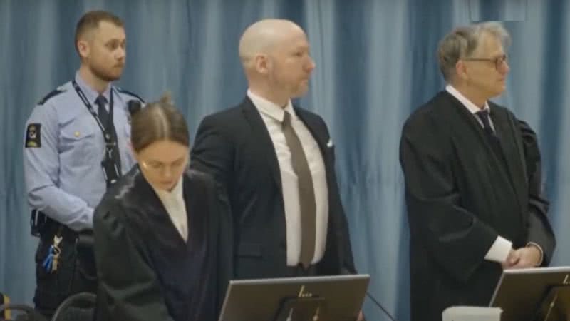 Anders Behring Breivik - Divulgação/vídeo/Youtube/Euronews em Português