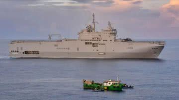 Embarcação foi apreendida pela Marinha da França - Divulgação / Marinha Francesa via Europol