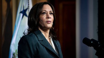 A vice-presidente dos EUA, Kamala Harris - Getty Images