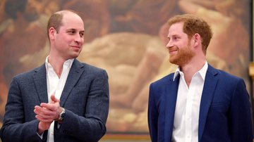Os príncipes William e Harry - Getty Images