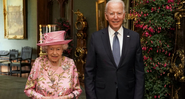 Rainha Elizabeth II e o presidente Joe Biden - Getty Images