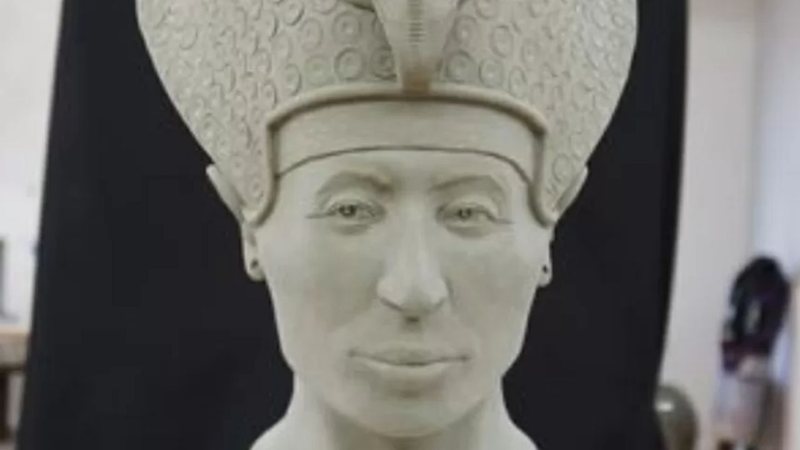 Reconstrução do rosto do faraó Tutancâmon - Divulgação / Soura Films / Christian Corbet