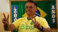 Jair Bolsonaro durante as últimas eleições - Getty Images