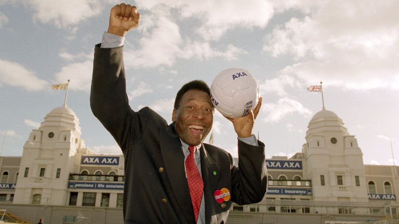 Pelé, o eterno Rei do Futebol - Getty Images