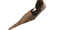 Sapato pontudo medieval - Divulgação/Museu de Londres