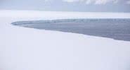 Fotografia aérea do iceberg - Divulgação/ BFSAI / CORPORAL PHILIP DYE