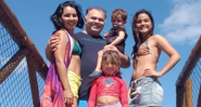 Karlo Schneider e sua família - Divulgação/Instagram/@Ulla Saraiva