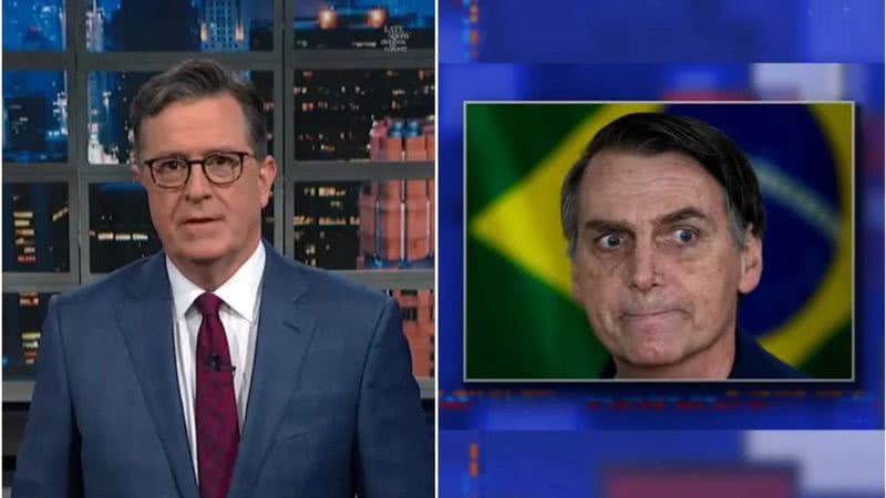 Stephen Colbert fez piada com os atos terroristas realizados em Brasília - Divulgação / Twitter