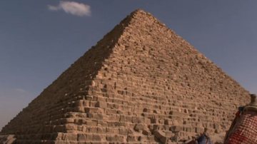 Imagem de pirâmide de Gizé - Reprodução/Vídeo/Canal History Brasil