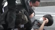 Suspeito preso pela polícia de Nara,Tetsuya Yamagami - Divulgação/Vídeo/Ýoutube