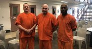 Os três internos creditados por amparar o agente - Gwinnett County Jail
