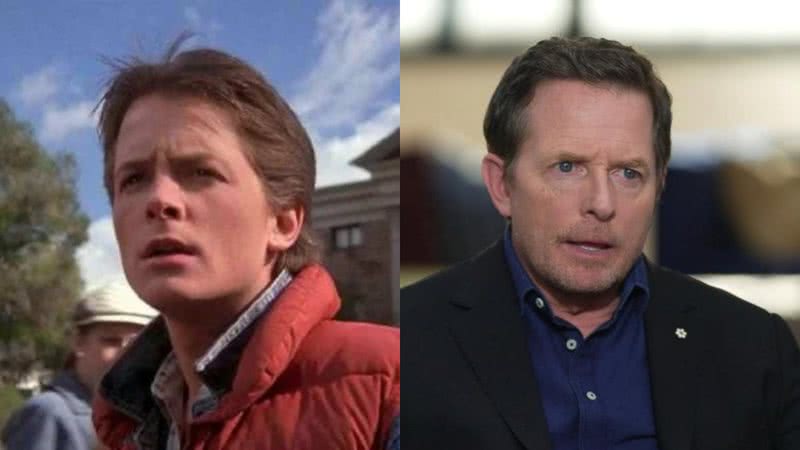 O antes e depois de Michael J. Fox, astro de 'De Volta para o Futuro' - Reprodução/Vídeo e Divulgação