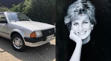O carro (à esqu.) e Diana (à dir.) - Divulgação/Reeman Dansie e Getty Images