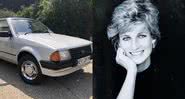 O carro (à esqu.) e Diana (à dir.) - Divulgação/Reeman Dansie e Getty Images