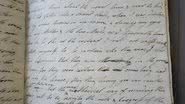 Diário de Jane Ewbank que foi encontrado em biblioteca - Divulgação / Universidade de York