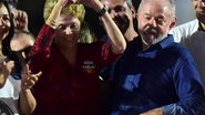 Dilma Rousseff ao lado de Lula em SP - Getty Images