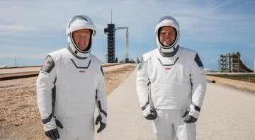 Os astronautas Doug Hurley e Bob Behnken - Divulgação/ NASA/ Kim Shiflett