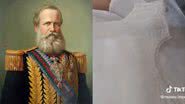 Registro do item histórico de Dom Pedro II - Reprodução/Vídeo