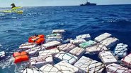 Drogas encontradas no mar - Divulgação/Guardia di Finanzia
