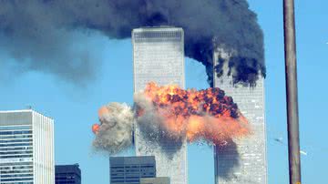 Registro do ataque às Torres Gemêas, em Nova York - Getty Images