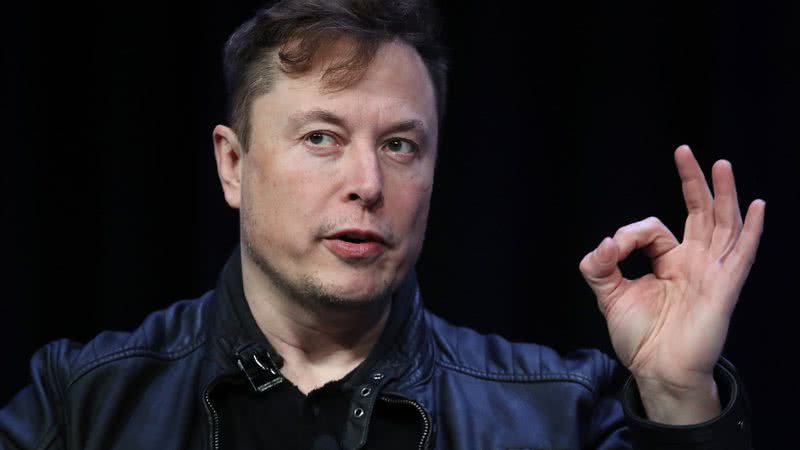 Elon Musk em evento - Getty Images
