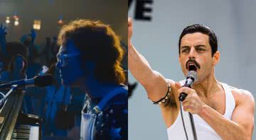 Cenas dos filmes ‘Rocketman' e ‘Bohemian Rhapsody’, - Divulgação/20th Century Fox