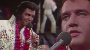 Elvis Presley durante apresentação - Reprodução/Vídeo/Youtube