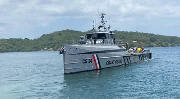 Barco da Guarda Costeira de Trinidad e Tobago - Divulgação/Redes sociais