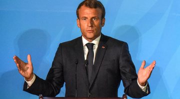 Fotografia de Emmanuel Macron - Getty Images