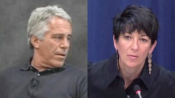 Epstein (à esqu.) e Maxwell (à dir.) - Divulgação/Vídeo