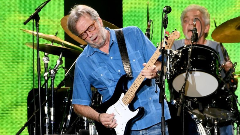 O músico Eric Clapton