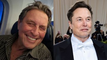 Montagem de Errol e Elon Musk - Divulgação / Redes sociais / Getty Images