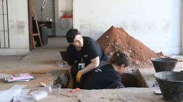 Imagem das escavações no DOI-Codi - Reprodução/Agência Brasil/Rovena Rosa